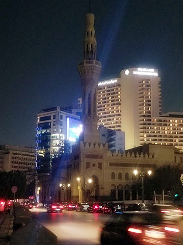 Umar Makram Mosque, Tahrir Square, Mohamed el Abit Mosque, El nasser ebn Qalwan